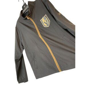 Station Casinos Black & Gold Windbreaker Adult M Golden Knights RA10086 Swag